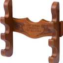 Wooden Wand Display Stand Wall Mount, 3-Tier Wand Holder, 3 Slots Wizard Wand Stand Display Wood Wand Holder Sword Stand Display Shelf for Collectibles Wooden Wand Display for Wizard Wand Home Office Display Halloween Decoration