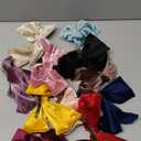 6 Pack Silky Satin Hair Barrettes Clip for Women, Large Hair Bow Clips for Women Girl Handmade Big Bows Hair Accessories for Women Girl