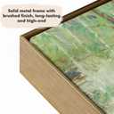 Floater Frame for 36x36 Canvas Paintings, DIY Metal Floating Frame with 1.5 Deep for Artists Designers Landscape Portrait Artwork, Modern Home Office Wall Decor (Bronze)