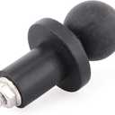 GUAIMI 17-22mm Yoke Stem/Fork Stem Mount Base with 1 inch Ball for Motorcycles