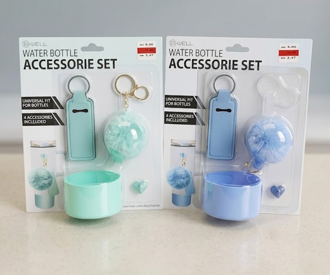 2 x B-well Water Bottle Accessories Set