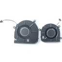 Fleshy Leaf Replacement CPU+GPU Cooling Fan for HP Envy X360 15M-EU 15M-ES 15T-ES 15Z-EU 15-EU TPN-W149 TPN-W150 DC5V Series EG50040S1-1C400-S9A EG50040S1-1C410-S9A M45465-001 M45466-001