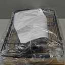 Dish Drying Rack in Sink - Expandable (14.5''-18''L) Over The Sink Dish Rack with Utensil Holder, Space-Saving Dish Drainer for Kitchen Counter, 1 Piece, Matte Black