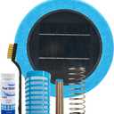 Solar Pool Ionizer - Floating Ionizer Cleaner Up to 40,000 Gallons, Large Solar Panel & Durable Copper Anode, Ideal for Pools, Spas, and More