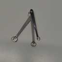 RSVP International Endurance Kitchen Collection Measuring Tools, Dishwasher Safe, Smidgen, 3 Piece, Stainless Steel