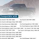 Steering Column Shift Tube With Plunger And Bushing Assembly Compatible with Ford E150 E250 E350 F150 F250 F350 F450 F550 Excursion Expedition Explorer RangerReplace #905-102 905-107