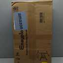 Small Standing Desk with Wheels, Mobile Stand Up Desk, Portable Standing Table on Wheels for Walking Pad, Rolling Computer Desk Adjustable Height, Tall Table (Black)