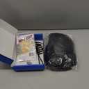 Amarlis Black Wigs for Women, Long Straight Natural Black Wig with Bangs Soft Synthetic Heat Resistant Fiber Wig for Cosplay Daily(24 In, Black)