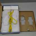 Wireless Bridge, 5KM 5.8GHz Point to Point Outdoor WiFi Bridges with 14DBi High Gain Antenna, Compatible with Network Sharing,Network Extend, 2 Pack