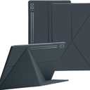 Magnetic Case for Samsung Galaxy Tab S10 Plus 2024/S9 FE+/S9 Plus 12.4 Inch 2023 - Model SM-X820/X826B/X610/X616B/X810/X816B Tablet with S-Pen Holder, Auto Wake/Sleep Smart Tablet Cover, Grey