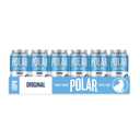Polar Seltzer Water Original, 12 fl oz cans, 18 pack (EXP 01/01/27)
