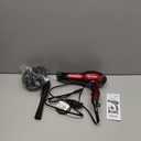 Infiniti PRO CONAIR Hair Dryer with Diffuser, Professional AC Motor, Tourmaline Ceramic Technology Blow Dryer, Includes Concentrator and Blowout Brush, Burgundy