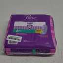 Poise Incontinence & Postpartum Pads for Bladder Leaks, 3 Drop Light Absorbency, Regular Length, 54 Count,