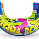 Poolmaster Aqua Rocker Inflatable Swimming Pool Float Ride On, Outdoor Toy For 8 Years Old and Up Boys, Girls, and Adults Pool Blow-Up Floatie and Lounge