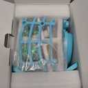 Smart Bird Feeder with Camera Solar Powered, AI Birds Species Identification, 2.5K HD Video Bird House with Camera for Outside, Weatherproof Design Ideal Gifts for Valentine's Day, Bird Lovers, Blue