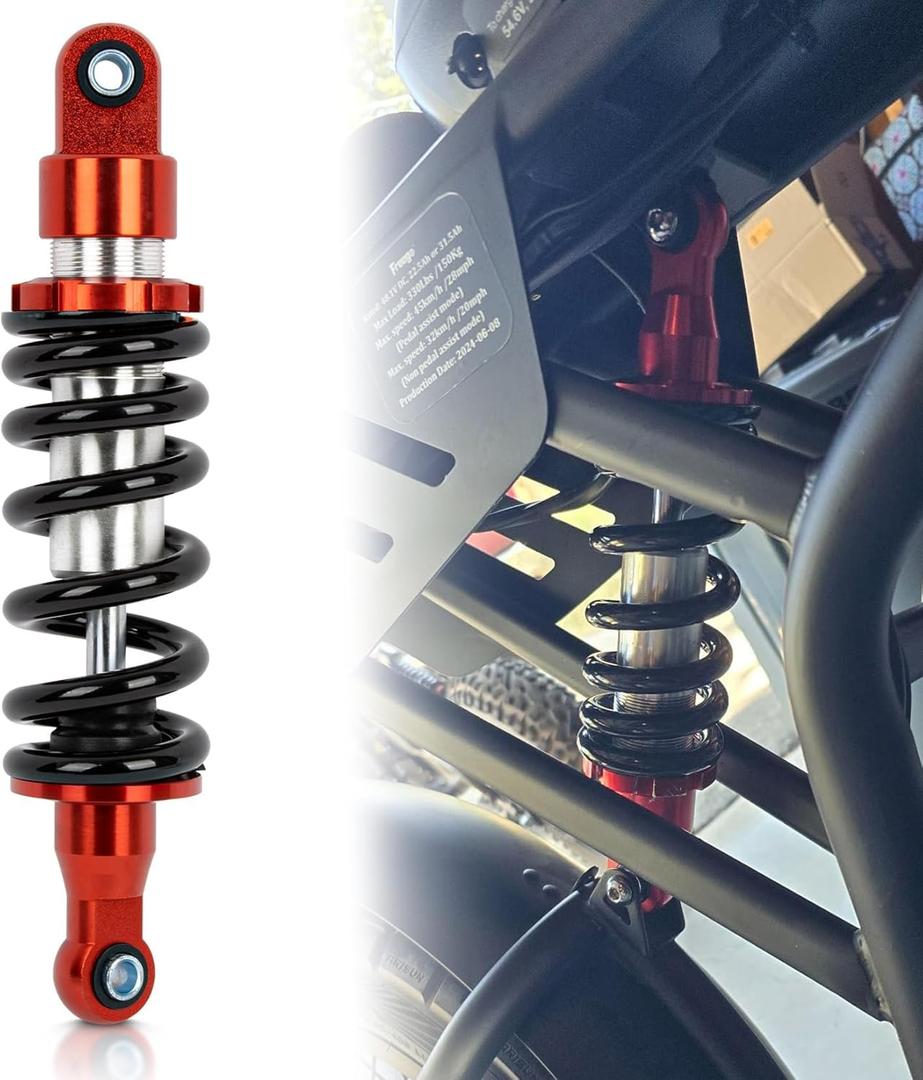 PSLER Updated 280mm Adjustable Motorcycle Rear Shocks Absorber Suspension - 11" Shock 1000LBS for Dirt Pit Bike for Pw80 Apollo Stomp WPB M2R Lucky 50cc 70cc 90cc 110cc 125cc 150cc Ssr 125 Crf50