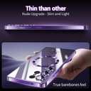 Compatible with Samsung Galaxy S25 Ultra CaseOnly.Magnetic Cover for S25 Ultra. Glossy Slim Thin Soft funda capa para for Galaxy S25 Ultra 6.9 inch.Compatible with MagSafe(Deep Purple)