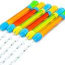 JOYIN 6 Pack Super Blaster Squirt Guns 16.5'' Summer Water Guns Swimming Pool Toys Beach Sand Water Fight Toys Party Favor