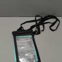 Hiearcool Waterproof Phone Pouch, IPX8 Waterproof Phone Case for iPhone 17/16/15/14 Pro Max, Cell Phone Dry Bag for Beach & Cruise Essentials, Touch Screen, Lanyard Included, 2 Pack (Fits Up to 8.9) (1 Black & 1 Green)