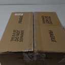 VERONES 10 Pack Glass Meal Prep Containers 2 Compartment Set, 36OZ Airtight Lunch Containers, Glass Food Storage Containers with Lids, for Microwave, Oven, Freezer & Dishwasher Friendly,Red