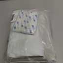 RYB Home 100% Blackout Door Window Curtains, Natural Linen Blended Privacy French Door Blinds Thermal Insulated Room Darkening Window Shades, W26 x L69 inch, 1 Panel