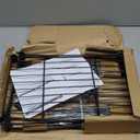 IZEUK 3 Tier Shelf, Heavy Duty Steel Wire Shelving Unit for Home, Kitchen, Laundry Room Organization, Office Storage Rack (17.7" W x 11.8" D x 26.3" H, 450LBS, Grey)