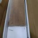 Tribesigns Farmhouse Console Table, 47 Inches Entryway Console Table with Storage, Industrial Hallway Accent Table for Living Room, Entrance (Natural Wood)