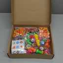 BenLouis Winter School Stationery Party Favors Snowflake Holiday Themed Classroom Gift Prizes Bulk for Students Kids Christmas Frozen Birthday Goodie Bag Stuffers Pinata Filler (24Set Animals)