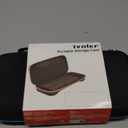 ivoler Carrying Case for Nintendo Switch 2 Model(2025), Portable Hard Shell Pouch Carrying Travel Game Bag for Nintendo Switch 2 Accessories Holds 12 Game Cartridge (Black) (7.9'')