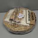 Gejoy 6 Sets Round Woven Placemats Woven Napkin Rings with Dinner Napkins Cloth, Water Hyacinth Placemats Heat Resistant Charger Plates Boho Wooden Modern Rings for Plates Wedding Dining Table