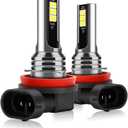 Compatible with Ford Focus 2012 2013 2014 2015 2016 2017 2018 Front Light Bulbs Combo, H1 High Beam & H11 Low Beam and H11 Fog Light Bulbs Combo,6500K White, 1:1 Direct Plug and Play,Pack of 6