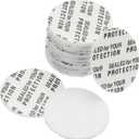PATIKIL 18mm/0.71" Foam Lid Liner, 200 Pack Adhesive PS Foam Lid Liner Pressure Sensitive Seal Cap Liners Resistant Tamper for Plastic Glass Jar Bottle Cap Seals