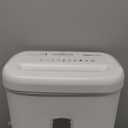 Amazon Basics Cross Cut Paper and Credit Card Shredder for Security - 8-Sheet, Heavy Duty, White