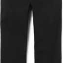 The Children's Place Boys' Stretch Relaxed Straight Chino Pants (10, Black)