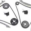 Timing Chain Kit 5.6L Fit for Titan 2005-2006 for QX56 2004-2006 for Armada-Auto 2005-2006 Car Engine Time Parts 13028ZJ00A 130247S010 130857S012