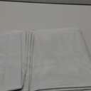 OVZME Light Grey Sheer Curtains 96 Inches Long 2 Panels - Soft Light Filtering Window Sheer Panels for Living Room/Bedroom, Top Dual Rod Pocket, 1 Pair, Each 42Wx96L Inches