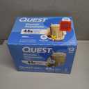 Quest Nutrition Protein Milkshake, Vanilla, 45g Protein, 2g Sugar, High Protein, Low Sugar, Gluten Free, 12 Count (EXP AUG012026)