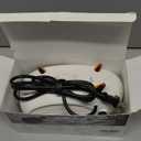 Desk Heater,600W Energy Efficient Small Desk heater for Indoor Use,PTC Fast Heating Ceramic Space Heater for Bedroom Home Office Indoor Use(White)