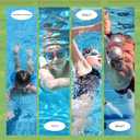 Nose Plugs for Swimming Silicone Swim Nose Clip Adult Hree-Layer Mushroom Head Waterproof Surfing Nose Plug (with Storage Box) Nose Clip for Swimming Suitable for Diving, Surfing