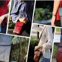befen Genuine Leather Small Crossbody Bags for Women Cell Phone Bag Cross Body Purses,Silver Zipper