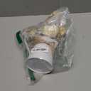 [Light & Timer] Fall Decor Table Centerpiece Potted White Maple Arrangement in Metal Pitcher Neutral Rustic Artificial White Pumpkin Berries Fall Decoration for Home Mantel Autumn Thanksgiving Wedding