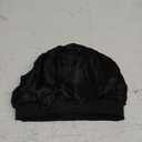 Umisleep Double-Sided 100% 22 Momme Mulberry Silk Bonnet for Sleeping Women, Large Silk Hair Wrap for Long Curly Hair, Non-Slip Sleep Cap with Adjustable Band, Black