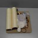 PEEKAB Cat Scratching Post Sisal Scratch Posts for Indoor Kittens and Cats,with Interactive Tracking Toys Suitable for Vertical Scratcher of Small and Medium-Sized Cats 25 Inches Beige