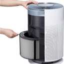 LG PuriCare 360 Air Purifiers for Home, Large and Small Room, Bedroom, Up to 2,059 ft in 1 Hr with NanoFiber True HEPA Filter, 360 Degrees of Filtration, WiFi, Air Quality Monitor, Low Noise