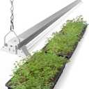 Barrina TX72 4FT Grow Lights for Seed Starting, 72W(500W Equivalent), High PPFD, Full Spectrum with 660nm Red LEDs, Linkable, Hanging Grow Lights for Indoor Plants with On/Off Switch, Veg, 1 Pack (4FT-1 Pack, 3000k+6500k+660nm)