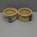 20 Pieces 6 Inch Embroidery Hoops Adjustable Wooden Circle Cross Stitch Hoop Ring for Embroidery, Art Craft Handy Sewing and Christmas Decoration