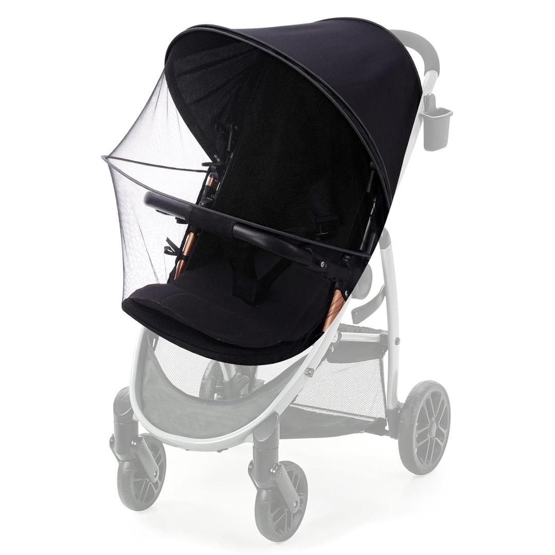 Replacement Canopy for Graco Stroller 2-in-1 Stroller Cover with UV Sun Shade & Mosquito Net, Breathable Protection with 2-Way Zipper for Walks, Parks, and On-the-Go Travel