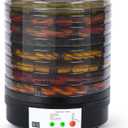 Food Dehydrator Machine, 8 BPA-Free 11.4" Trays Adjustable Temperature Controls Dehydrater for Jerky, Herbs, Fruit, Veggies, Dried Snacks