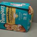 Pampers Swaddlers Diapers, Size 3 (13-26 lbs), 136 Count, Absorbent, Keeps Baby Dry and Comfortable, Skin Safe Disposable Baby Diaper 