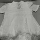 The Beauty North Eyelet Dress, Eyelet Dresses for Women 2025, Women Summer Ruffle Hem Floral Lace Eyelets Dresses,small